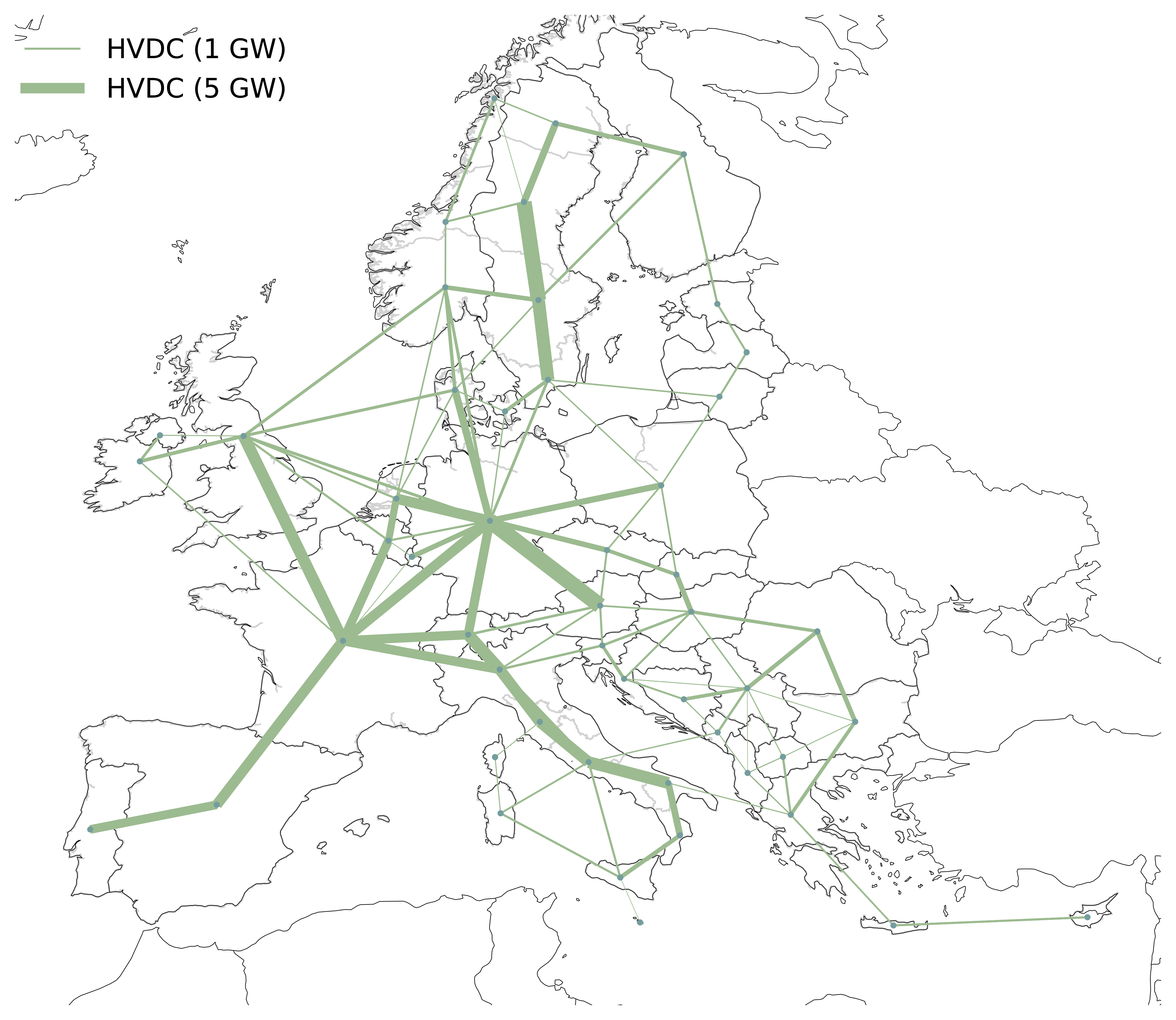 Open-TYNDP electricity topology